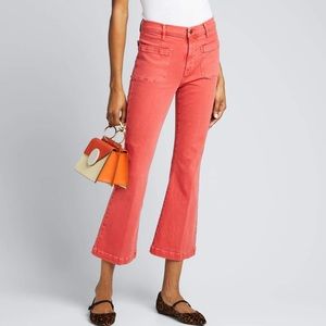 Frame Le Bardot crop flare jeans